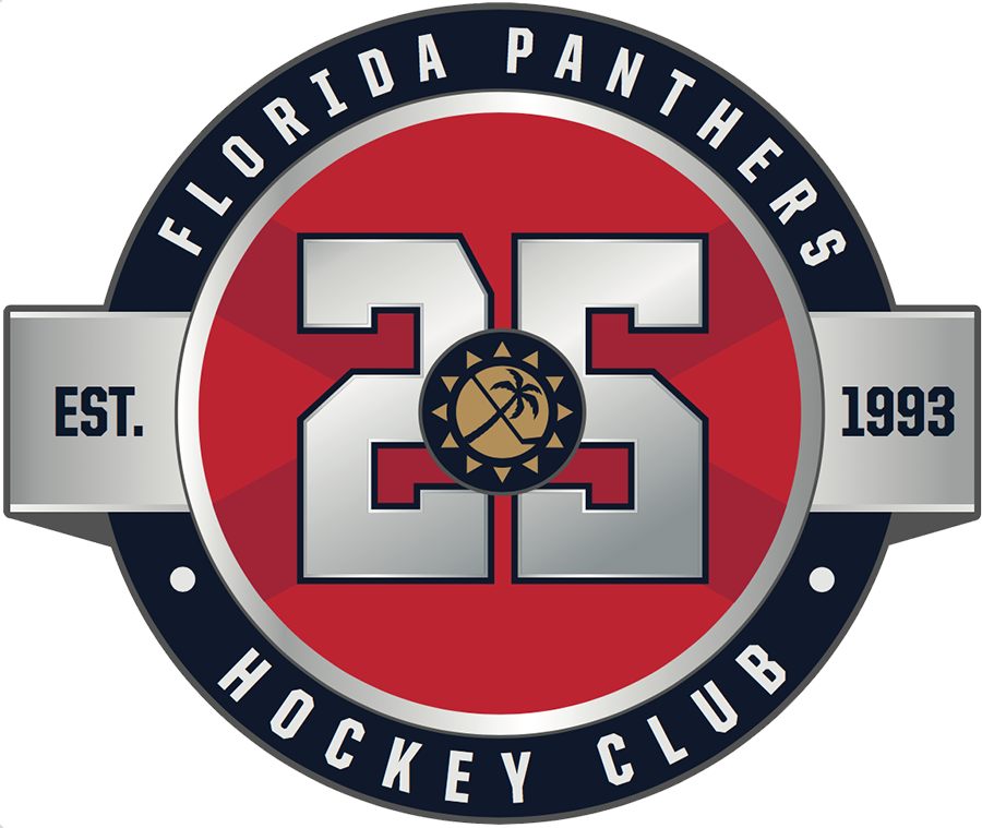 Florida Panthers 2019 Anniversary Logo iron on transfers for clothing